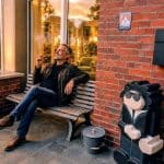 Open - Air Raucher -Lounge im Retro-Art-Hotel Lünen