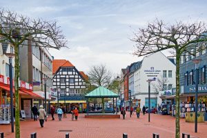 Der gemütliche alte Markt in Lünen nahe dem Retro Art Hote Lünen